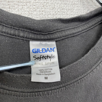 GILDAN　ギルダン　ジブリ　となりのトトロ　半袖プリントTシャツ　灰色　グレー　Mサイズ