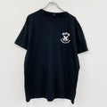 CANADIAN UNION APPAREL　半袖プリントTシャツ　OPSEU SEFPO　黒　ブラック　XLサイズ カットソー メンズ コットン 古着