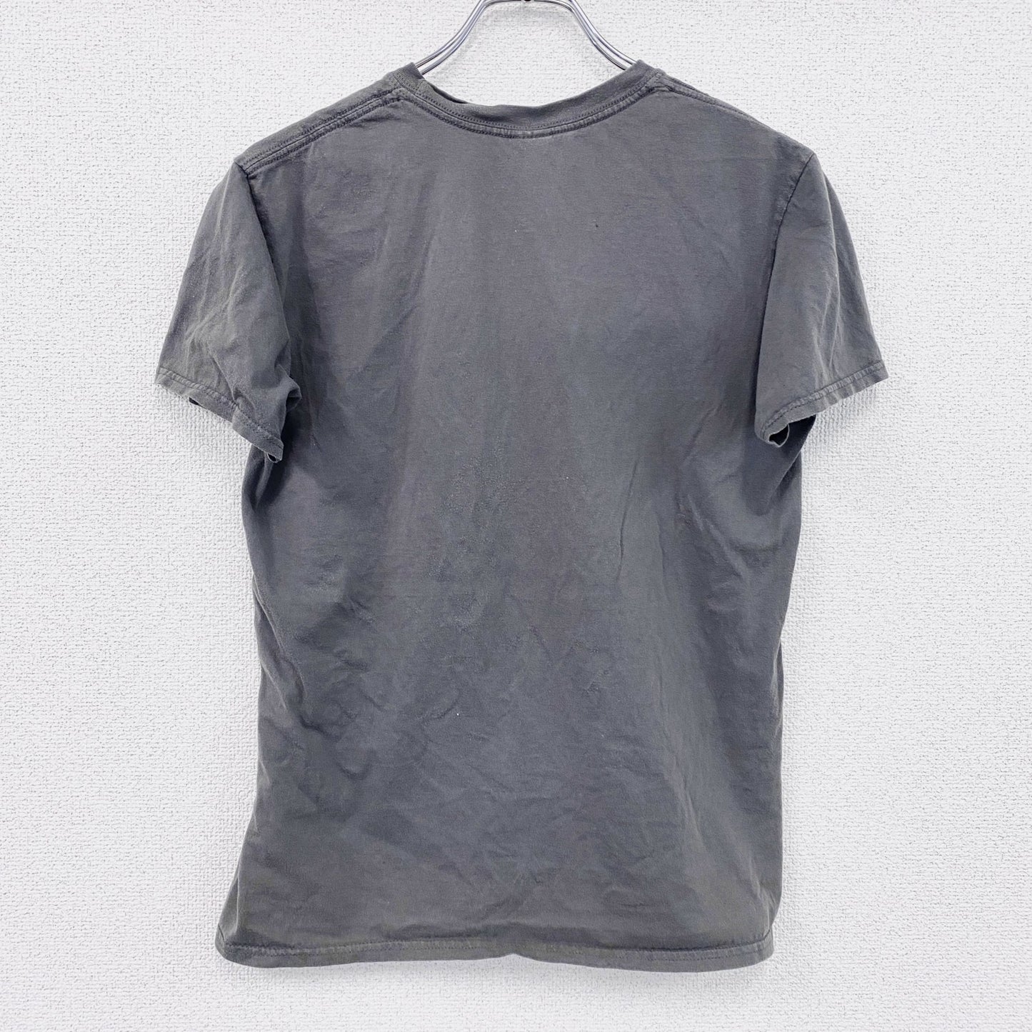 GILDAN　ギルダン　ジブリ　となりのトトロ　半袖プリントTシャツ　灰色　グレー　Mサイズ