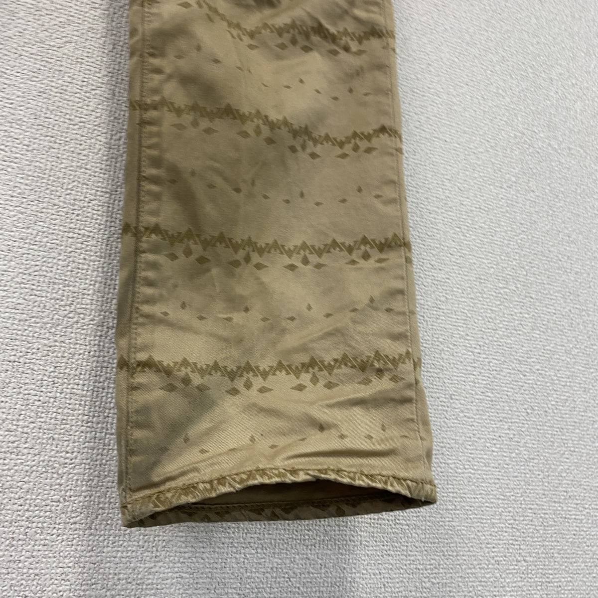 Levi's　リーバイス　511　デニムパンツ/ダメージジーンズ　ジップフライ　カーキベージュ　W33サイズ　古着