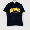 PORT＆COMPANY　半袖プリントTシャツ　パロディT　アーチプリント　黒　ブラック　Mサイズ　古着