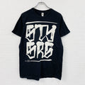 Stay Strong　ステイストロング　BMX　半袖プリントTシャツ　デカロゴ　黒　ブラック　Lサイズ　古着