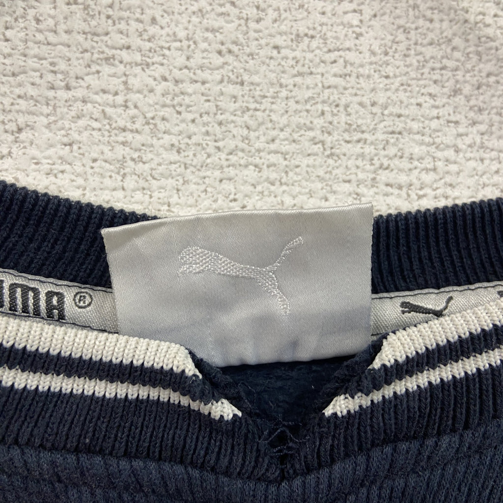 90s　PUMA　プーマ　スウェット/トレーナー　ヴィンテージ　紺　ネイビー　Mサイズ　古着