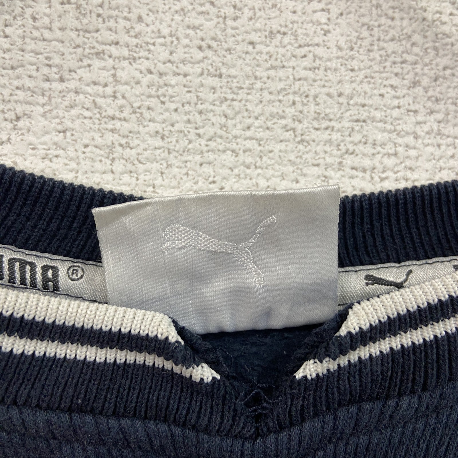 90s　PUMA　プーマ　スウェット/トレーナー　ヴィンテージ　紺　ネイビー　Mサイズ　古着