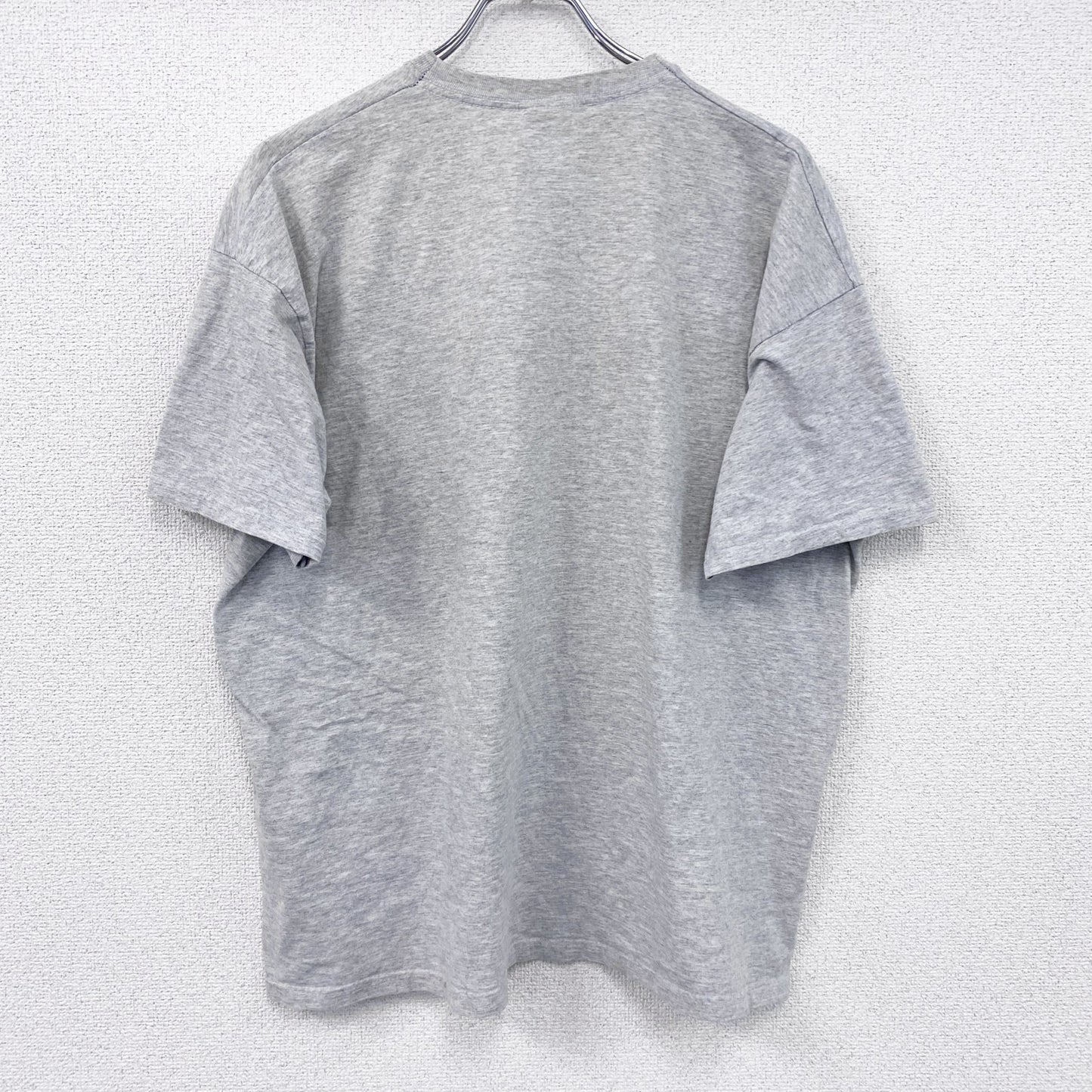 FRUIT OF THE LOOM　スーパーファミコン　半袖プリントTシャツ　パロディT　グレー　2XLサイズ