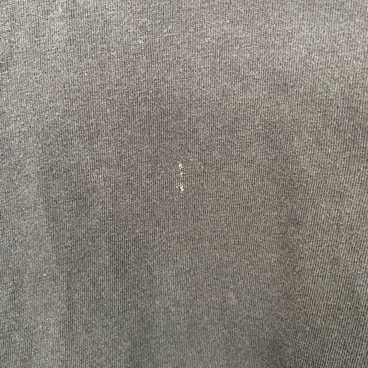 EDC BRAND　半袖デザインプリントTシャツ　クルーネック　Supply Company　黒　ブラック　2XLサイズ　古着