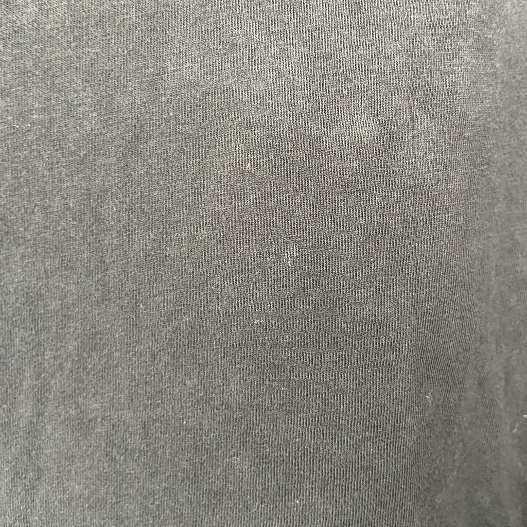 EDC BRAND　半袖デザインプリントTシャツ　クルーネック　Supply Company　黒　ブラック　2XLサイズ　古着