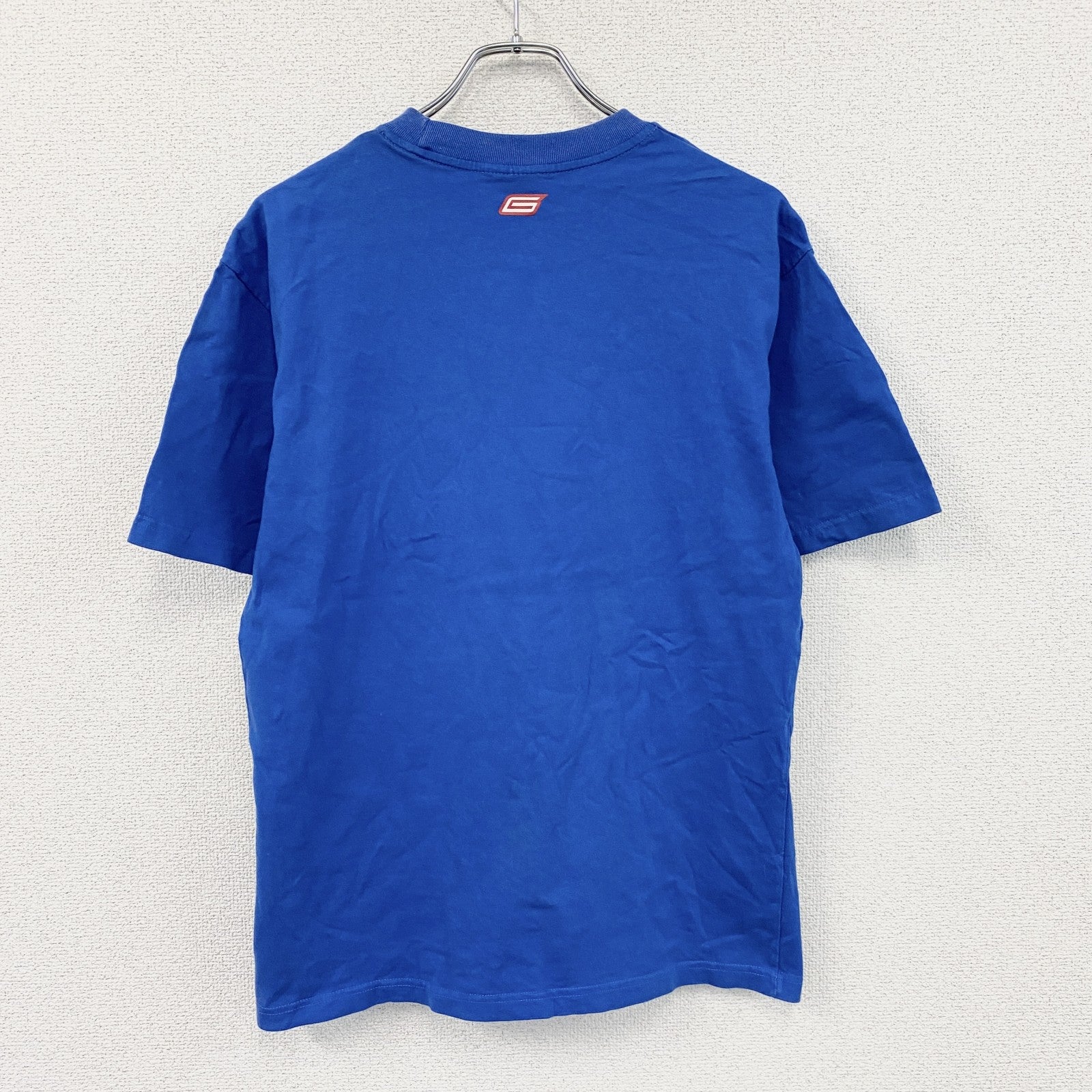 GOGO SPORTS　半袖プリントTシャツ　Chinese Taipei　青　ブルー　Mサイズ　古着