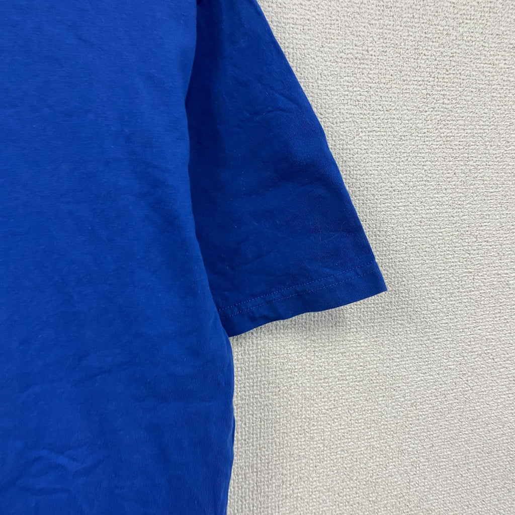 GOGO SPORTS　半袖プリントTシャツ　Chinese Taipei　青　ブルー　Mサイズ　古着