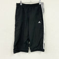 adidas　アディダス　トラックパンツ/ジャージパンツ　黒　ブラック　Mサイズ　古着