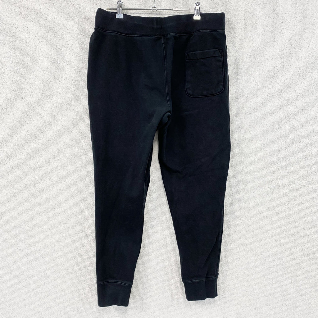 Champion　チャンピオン　リバースウィーブ　スウェットパンツ　ヘビーウエイト　刺繍ロゴ　現行　黒　ブラック　Lサイズ　古着