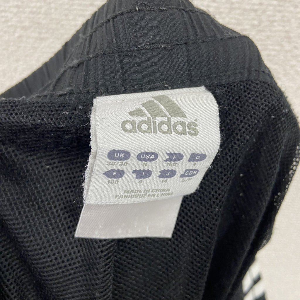 adidas　アディダス　トラックパンツ/ジャージパンツ　黒　ブラック　Mサイズ　古着