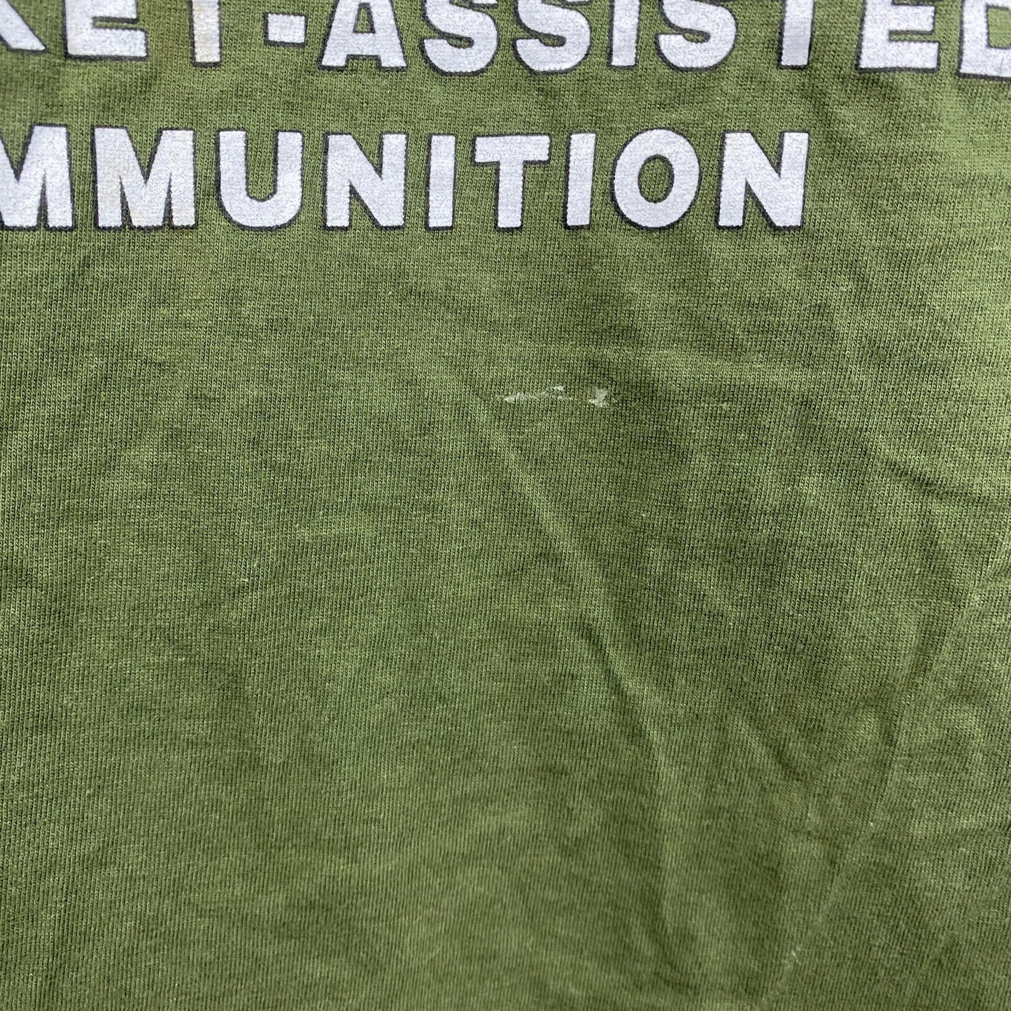 00s　ROCK EAGLE　半袖プリントTシャツ　ヴィンテージ　カーキ　XLサイズ