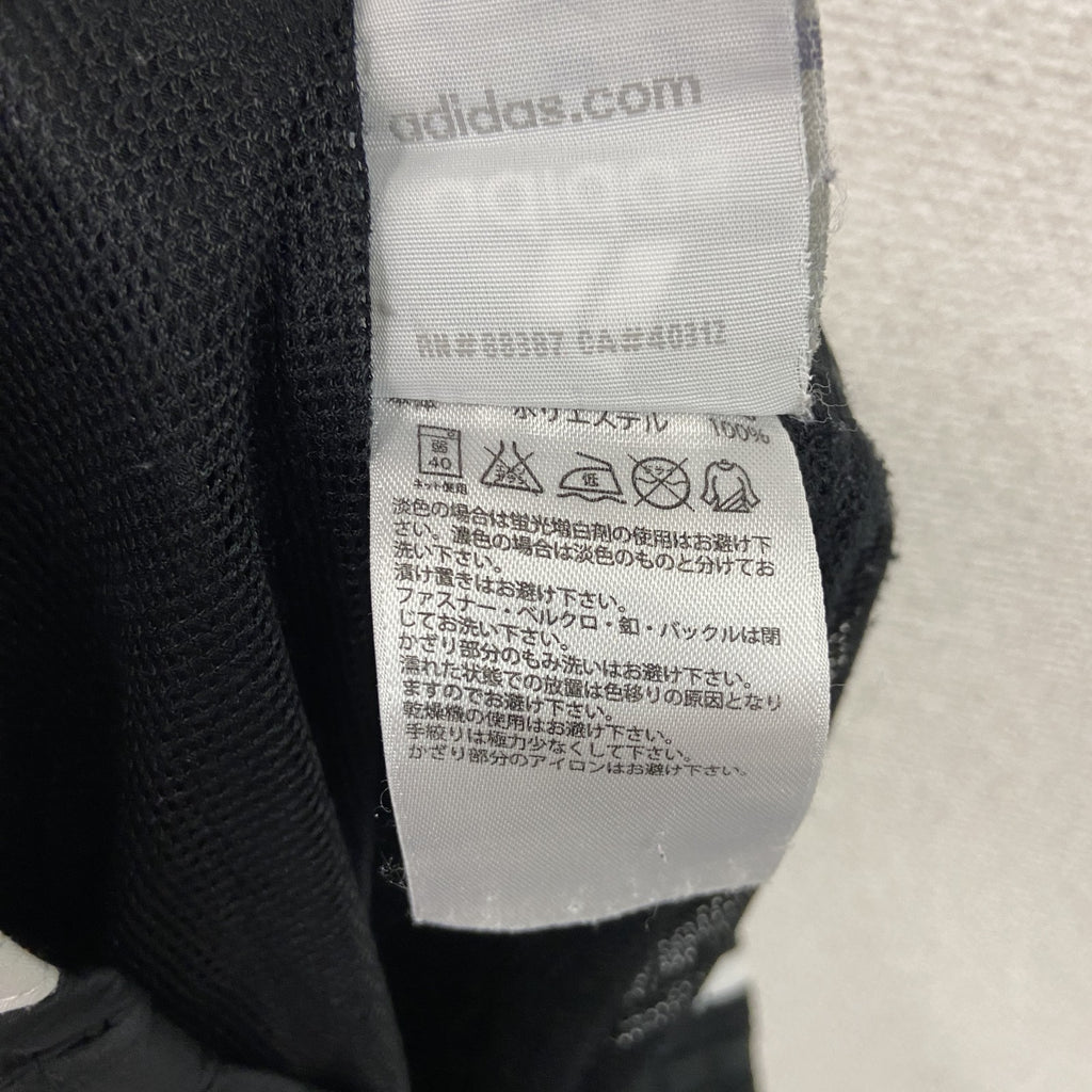 adidas　アディダス　トラックパンツ/ジャージパンツ　黒　ブラック　Mサイズ　古着