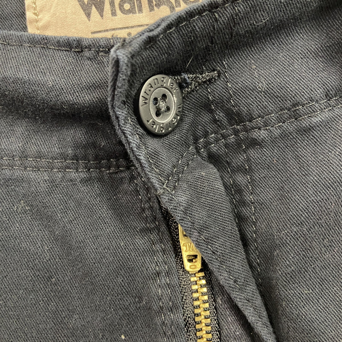 Wrangler　ラングラー　カーゴパンツ　ワークパンツ　ジップフライ　黒　ブラック　W32サイズ ミリタリーパンツ メンズ コットン 古着