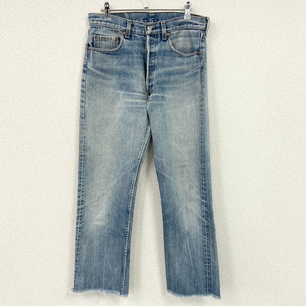 Levi's　リーバイス　1501‐0177　デニムパンツ/ジーンズ　ボタンフライ　インディゴ　33サイズ メンズ 古着