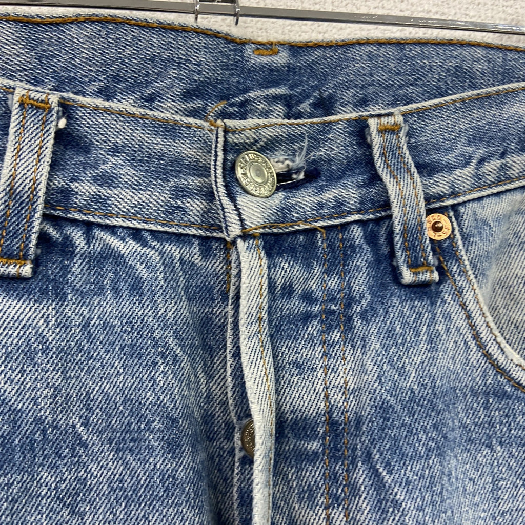 Levi's　リーバイス　1501‐0177　デニムパンツ/ジーンズ　ボタンフライ　インディゴ　33サイズ メンズ 古着