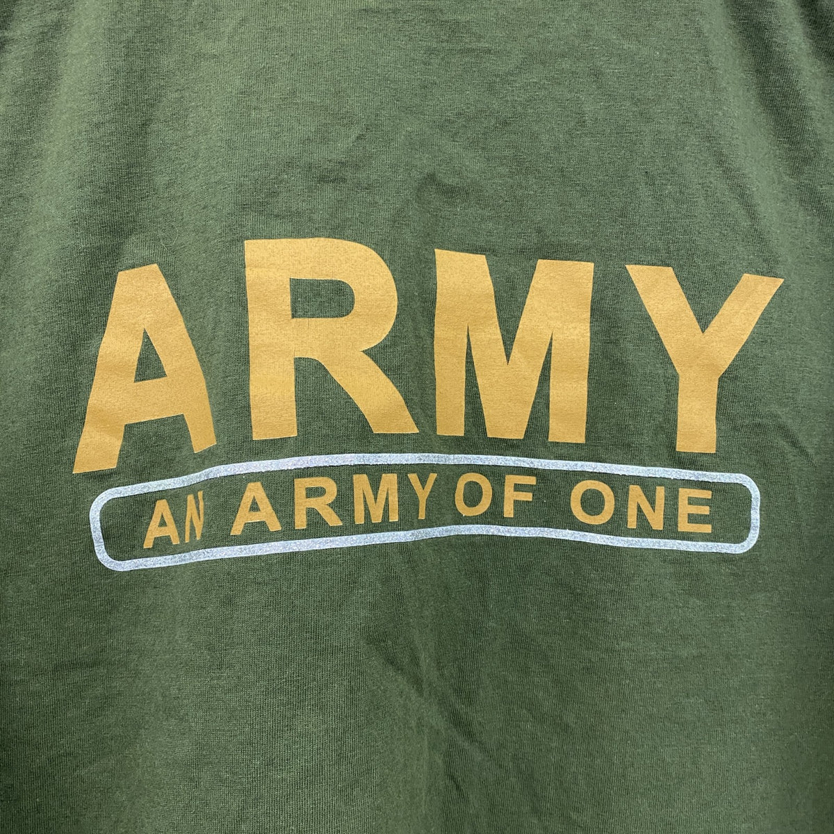 00s　ROCK EAGLE　半袖プリントTシャツ　ヴィンテージ　カーキ　XLサイズ　古着