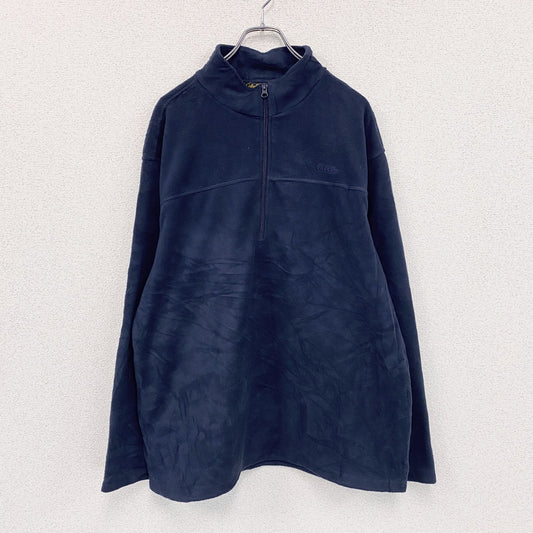 Cabela’ｓ　カベラス　ハーフジップフリースジャケット/ボアジャケット　紺　ネイビー　XLサイズ