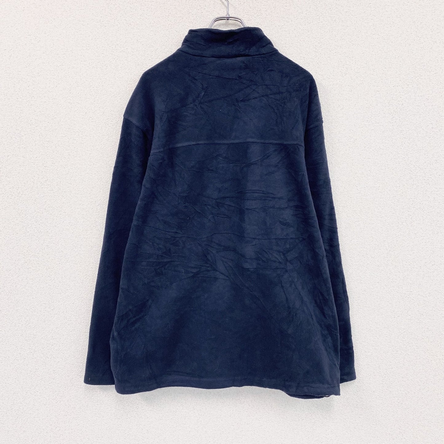 Cabela’ｓ　カベラス　ハーフジップフリースジャケット/ボアジャケット　紺　ネイビー　XLサイズ