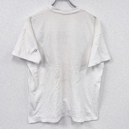 90s　標識　半袖プリントTシャツ　シングルステッチ　ヴィンテージ　白　ホワイト