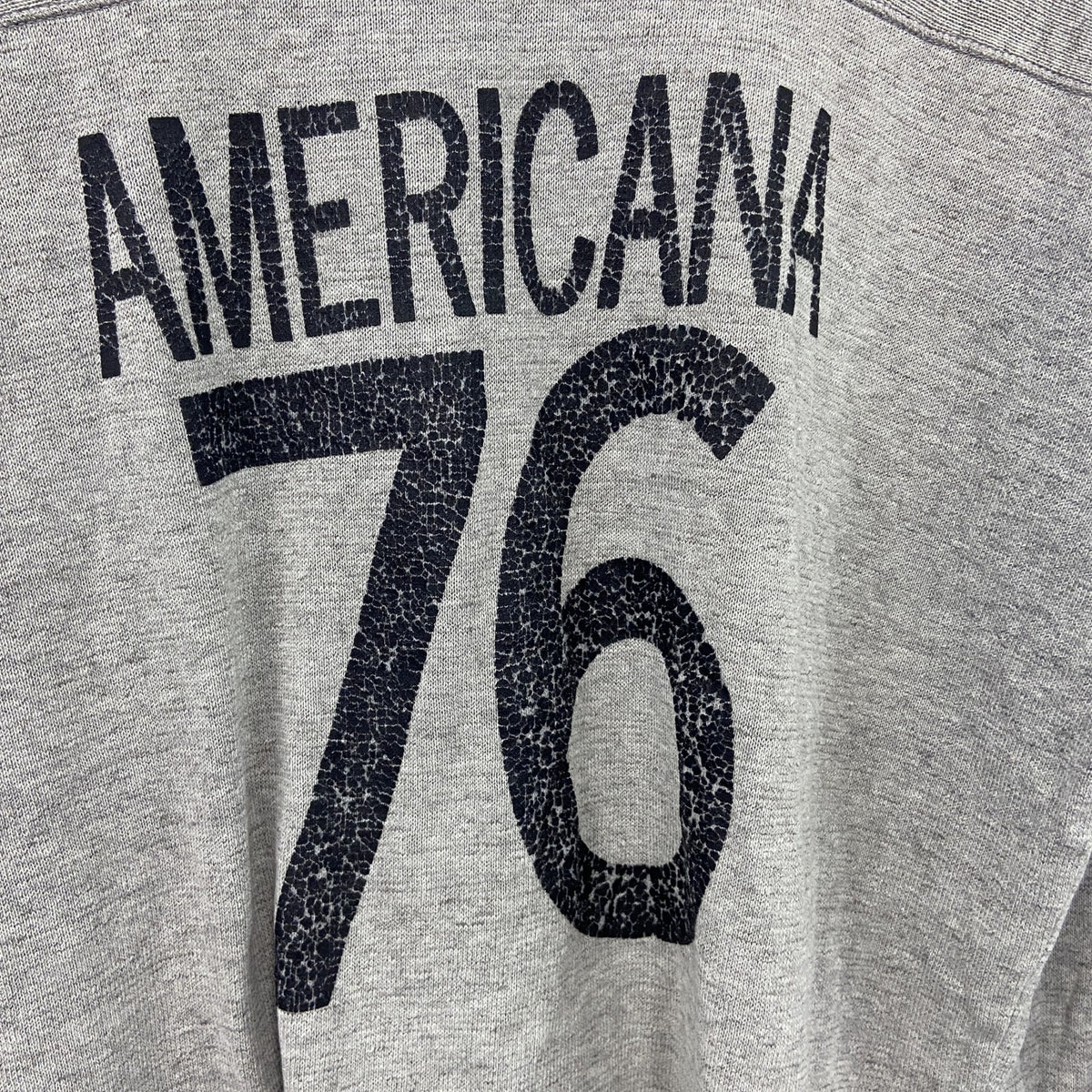 Americana　アメリカーナ　長袖Tシャツ/ロンT　灰色　グレー　古着