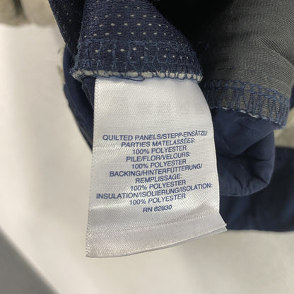 LANDS'END　ランズエンド　フルジップフリースベスト　ベージュ　XLサイズ