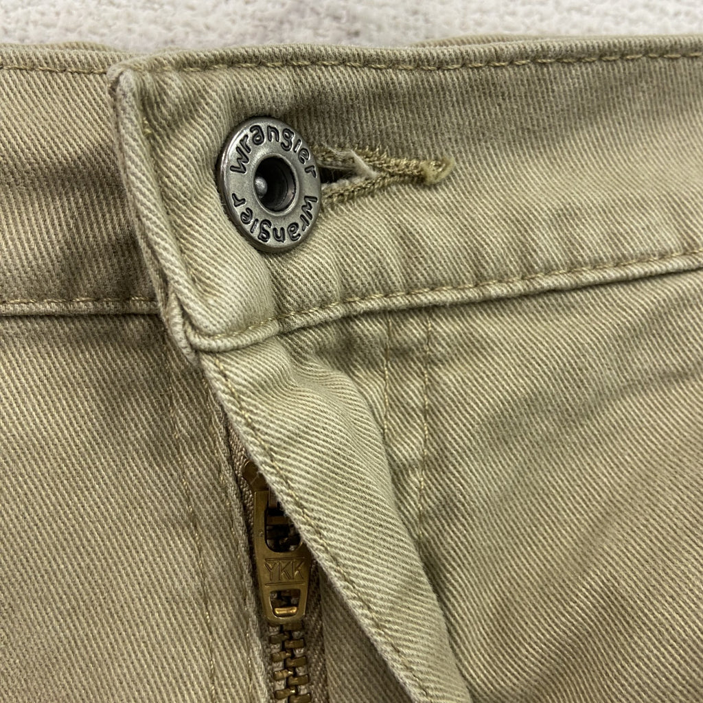 Wrangler　ラングラー　カーゴパンツ　ワークパンツ　ジップフライ　ベージュ　W40サイズ ミリタリーパンツ メンズ コットン 古着