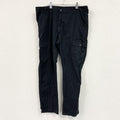 Wrangler　ラングラー　カーゴパンツ　ワークパンツ　ジップフライ　黒　ブラック　W40サイズ ミリタリーパンツ メンズ コットン 古着