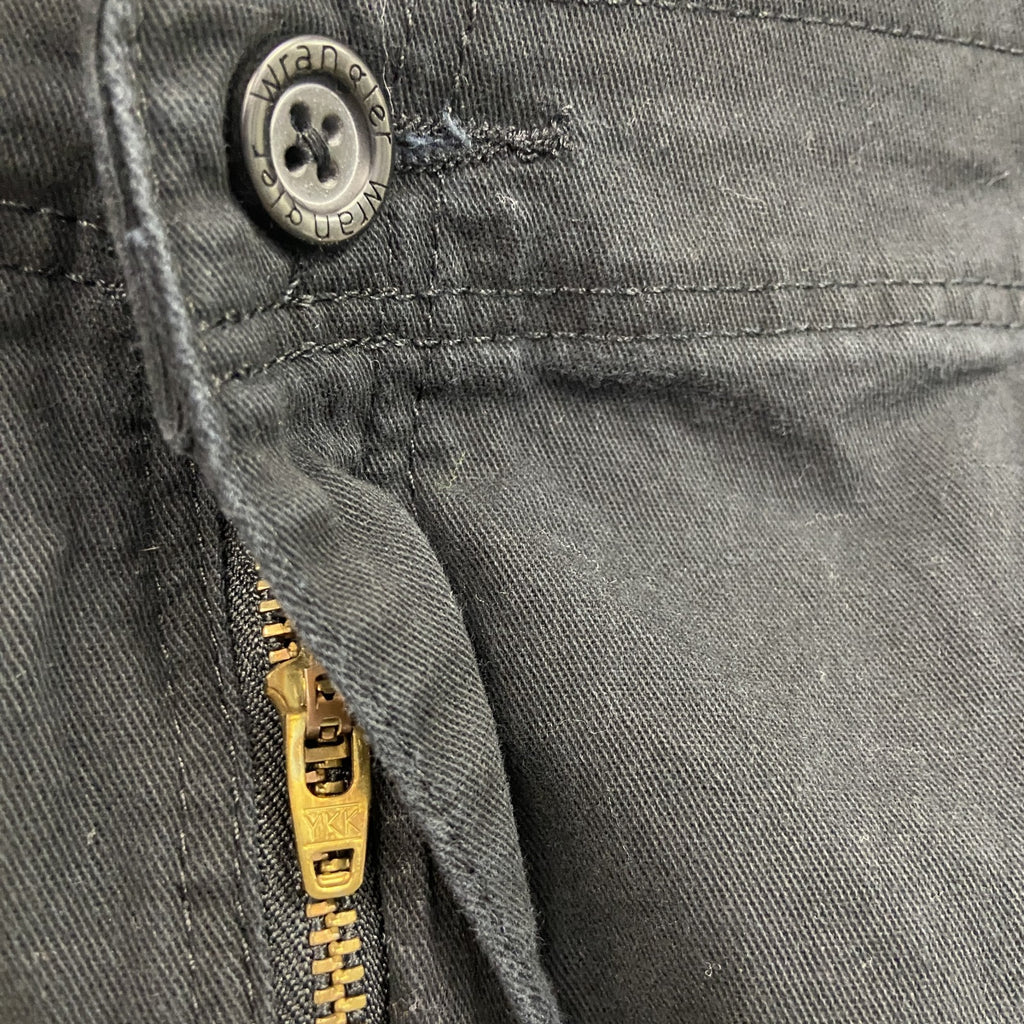 Wrangler　ラングラー　カーゴパンツ　ワークパンツ　ジップフライ　黒　ブラック　W40サイズ ミリタリーパンツ メンズ コットン 古着