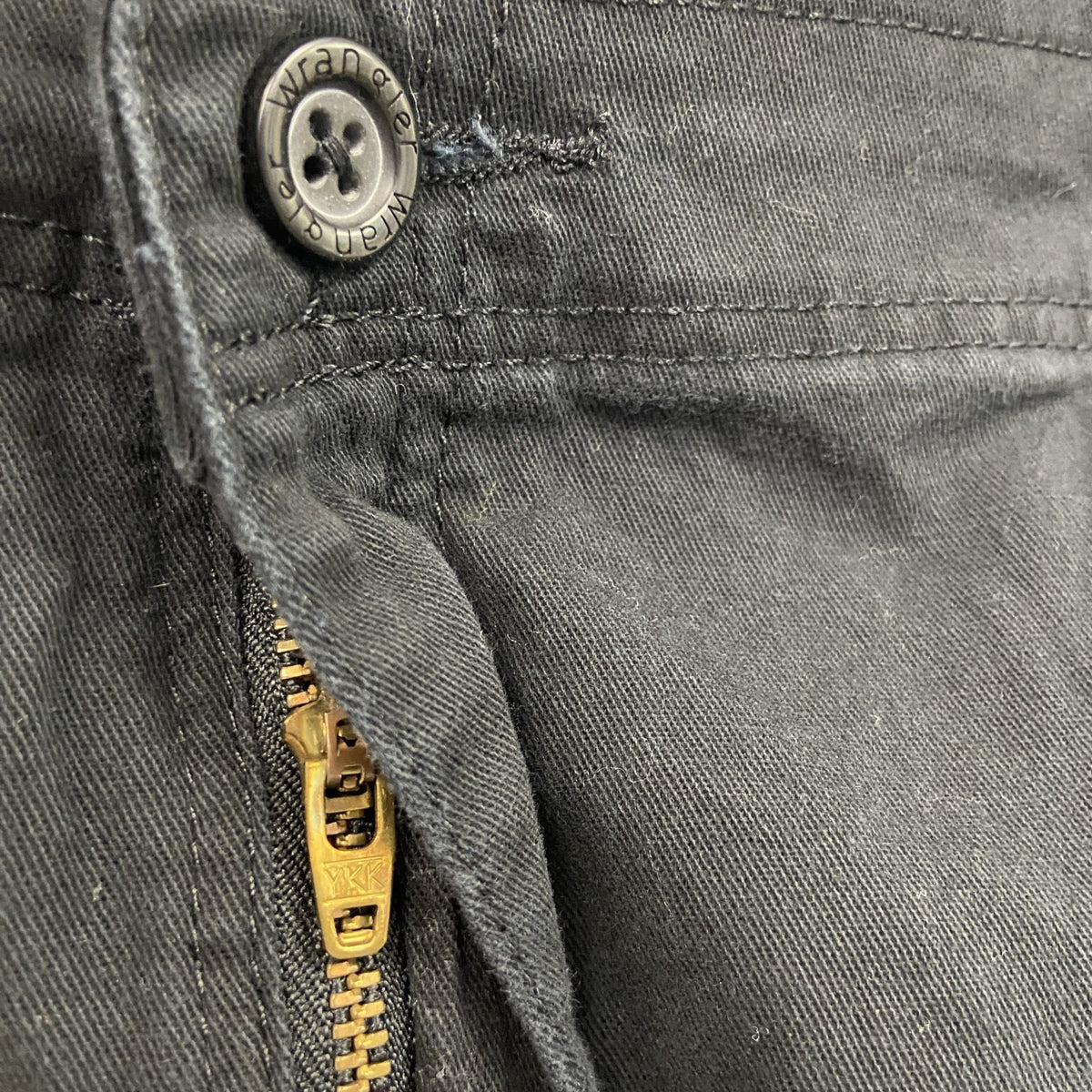 Wrangler　ラングラー　カーゴパンツ　ワークパンツ　ジップフライ　黒　ブラック　W40サイズ ミリタリーパンツ メンズ コットン 古着