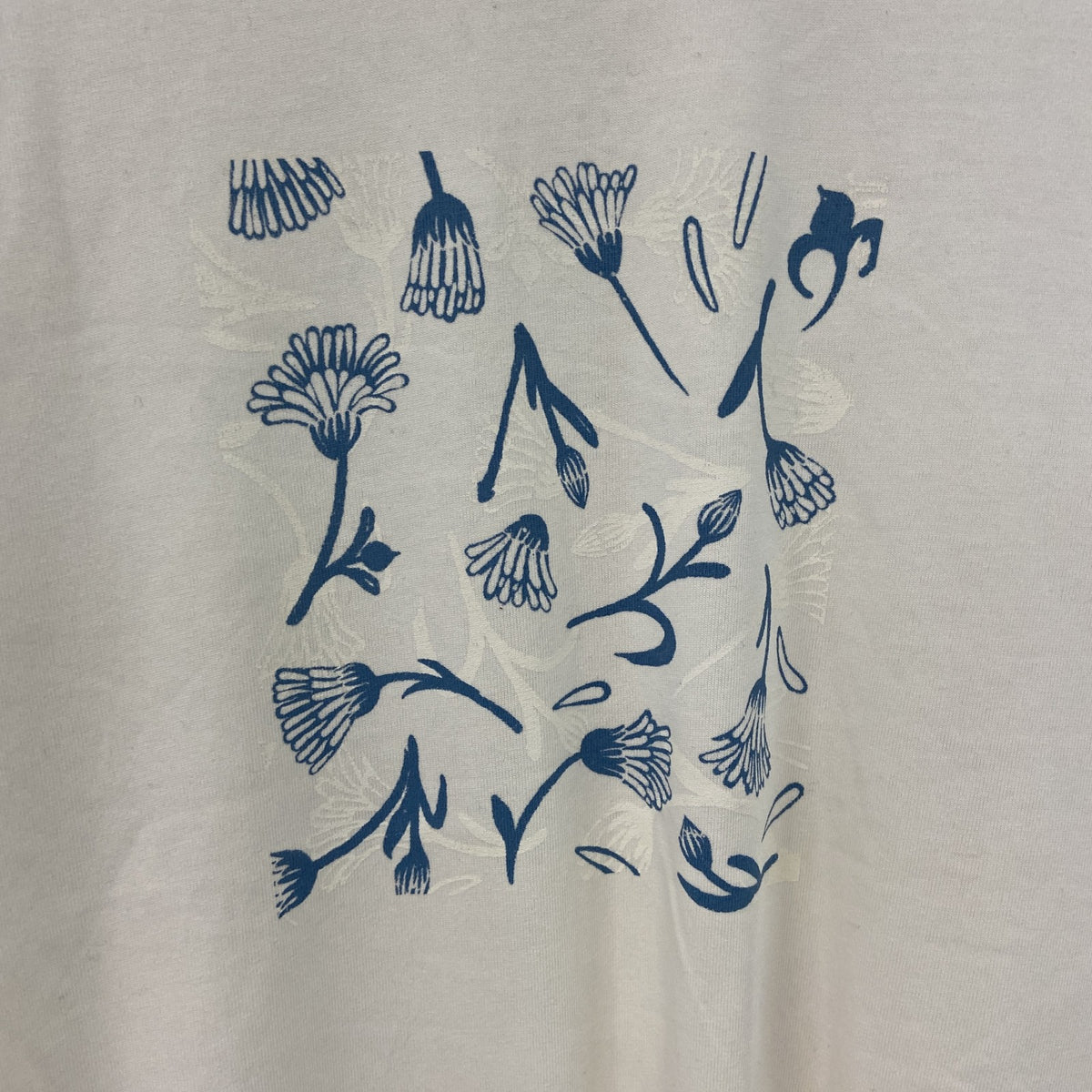 NIKE　ナイキ　半袖プリントTシャツ　白　ホワイト　Lサイズ カットソー メンズ コットン 古着