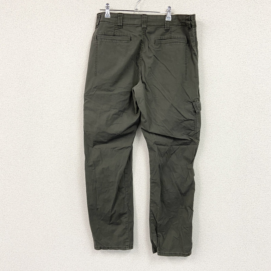 Wrangler　ラングラー　カーゴパンツ　ワークパンツ　ジップフライ　黒　ブラック　W32サイズ ミリタリーパンツ メンズ コットン 古着