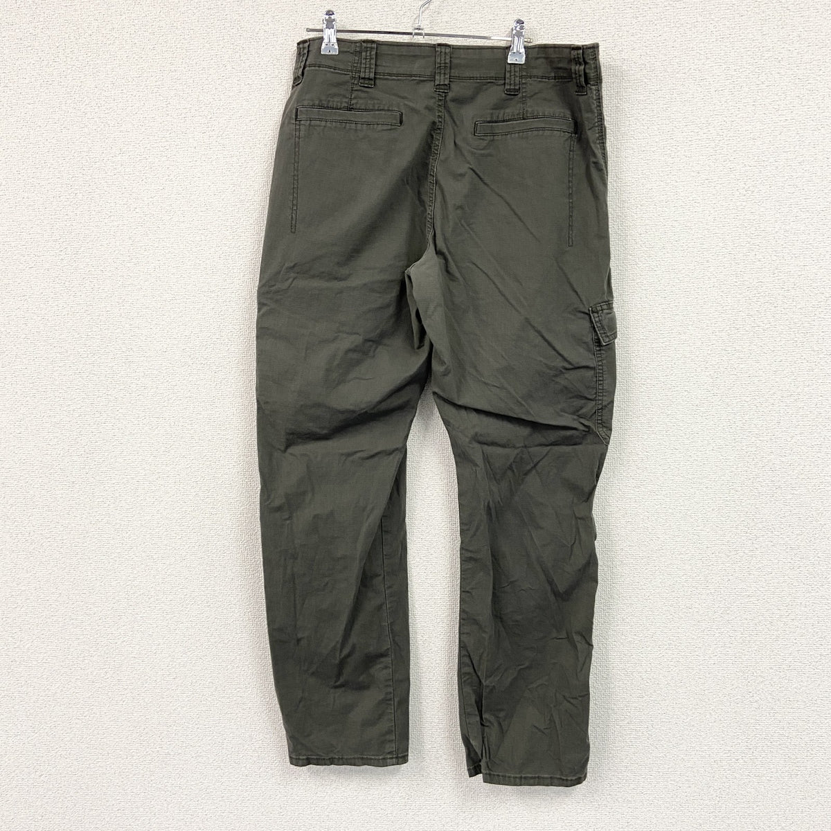 Wrangler　ラングラー　カーゴパンツ　ワークパンツ　ジップフライ　黒　ブラック　W32サイズ ミリタリーパンツ メンズ コットン 古着