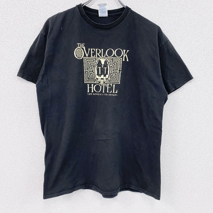 00s　DELTA PRO WEIGHT　シャイニング　半袖プリントTシャツ　ムービーT　黒　ブラック　Lサイズ