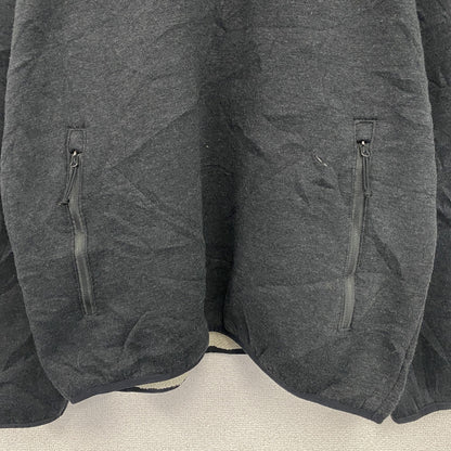 PACIFIC TRAIL　ハーフボタンスウェット/トレーナー　フリースライナー　ダークグレー　Mサイズ