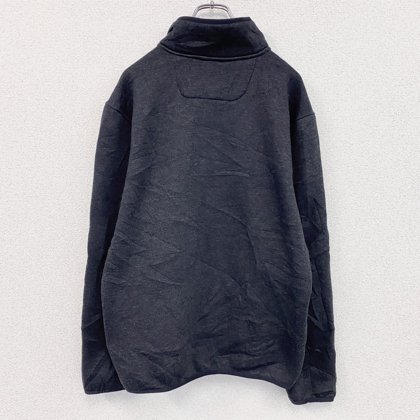 PACIFIC TRAIL　ハーフボタンスウェット/トレーナー　フリースライナー　ダークグレー　Mサイズ