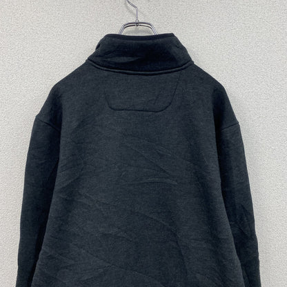 PACIFIC TRAIL　ハーフボタンスウェット/トレーナー　フリースライナー　ダークグレー　Mサイズ