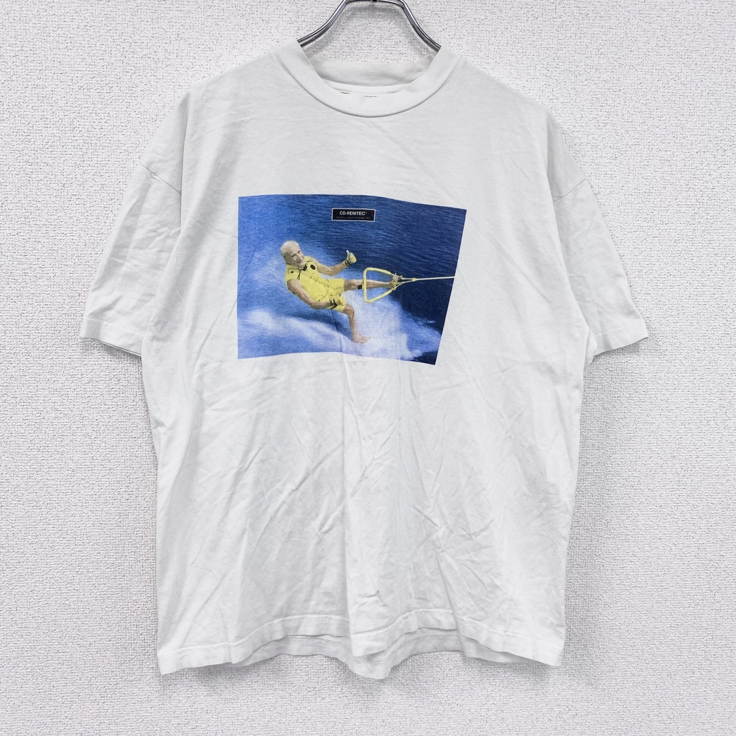 00s　Hanes　ヘインズ　半袖プリントTシャツ　ヴィンテージ　白　ホワイト　XLサイズ