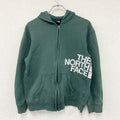 THE NORTH FACE　ザノースフェイス　フルジップスウェットパーカー/フーディー　緑　グリーン　Lサイズ　古着