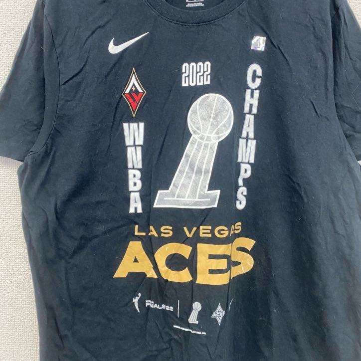 NIKE　ナイキ　半袖プリントTシャツ　黒　ブラック　XLサイズ　古着