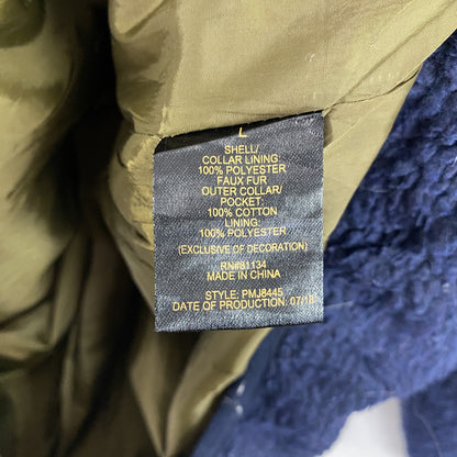 PACIFIC TRAIL　フルジップフリースジャケット　紺　ネイビー　Lサイズ