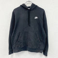 NIKE　ナイキ　スウェットパーカー/フーディー　黒　ブラック　Mサイズ トレーナー スウェットトップス フード付き 古着