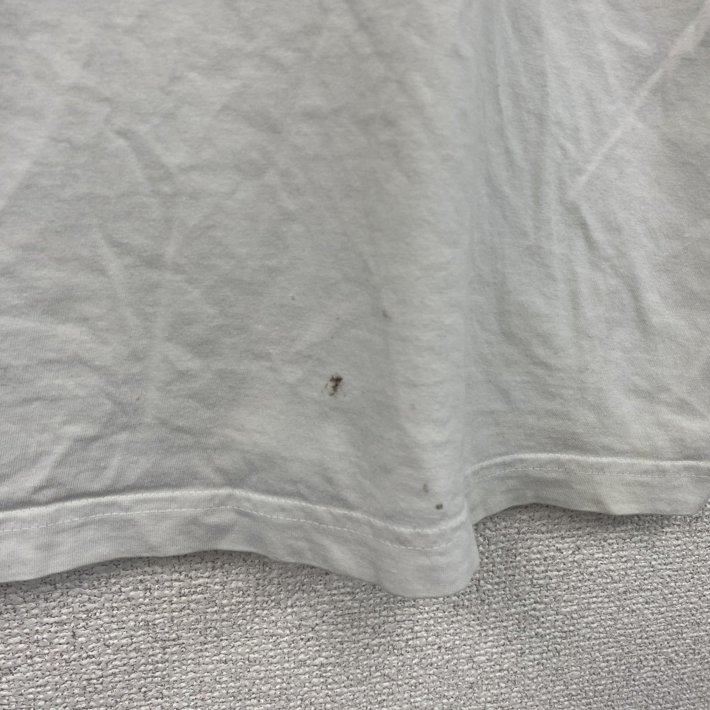 00s　Hanes　ヘインズ　半袖プリントTシャツ　ヴィンテージ　白　ホワイト　XLサイズ