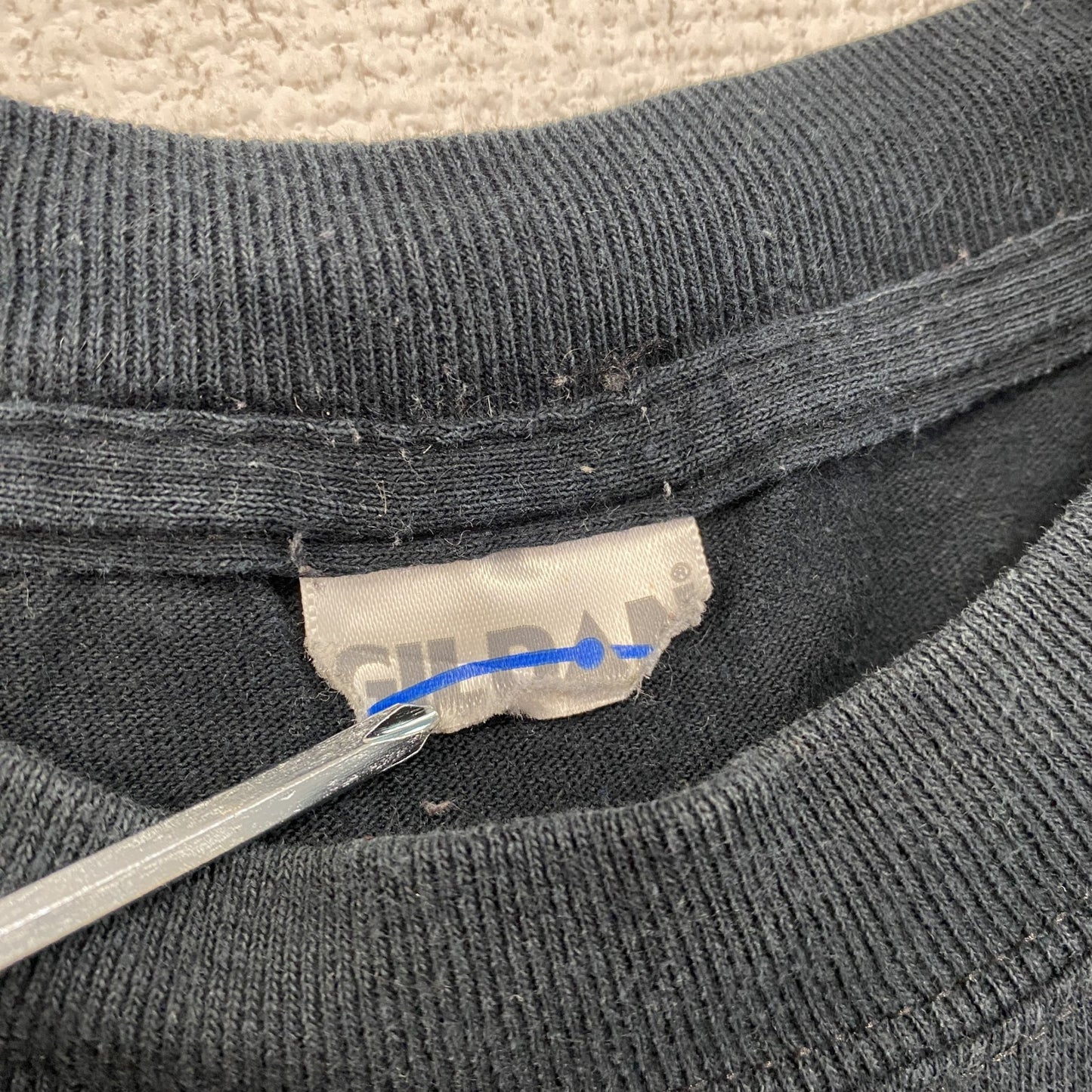 00s　GILDAN　ギルダン　RED HOT CHILI PEPPERS　半袖プリントTシャツ　黒　ブラック