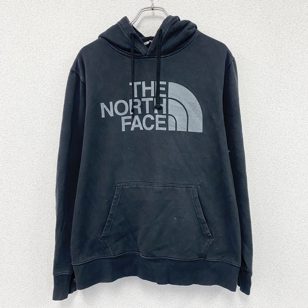 THE NORTH FACE　ザノースフェイス　スウェットパーカー/フーディー　黒　ブラック　Lサイズ　古着