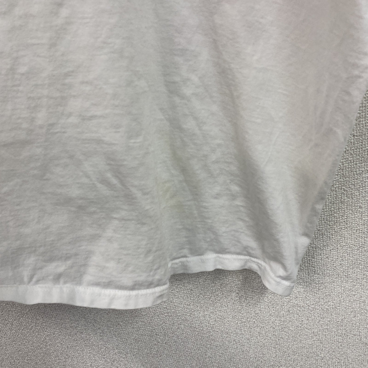 FRUIT OF THE LOOM　フルーツオブザルーム　半袖プリントTシャツ　白　ホワイト　2XLサイズ　古着