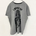 STARS WARS at George.　半袖プリントTシャツ　ダースベイダー　クルーネック　グレー　灰色　Lサイズ　古着