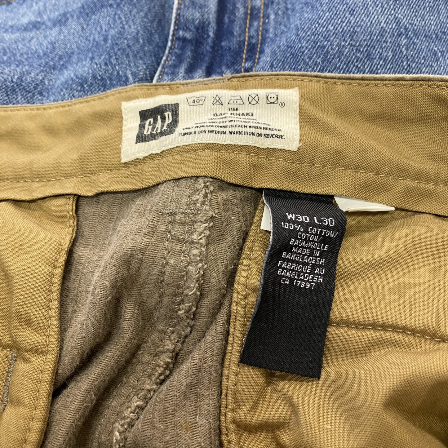 GAP　ギャップ　コーデュロイパンツ　茶色　ブラウン　W30サイズ