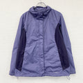 Eddie Bauer　エディーバウアー　フルジップジャケット　紫　パープル　XLサイズ レディース ポリエステル 古着